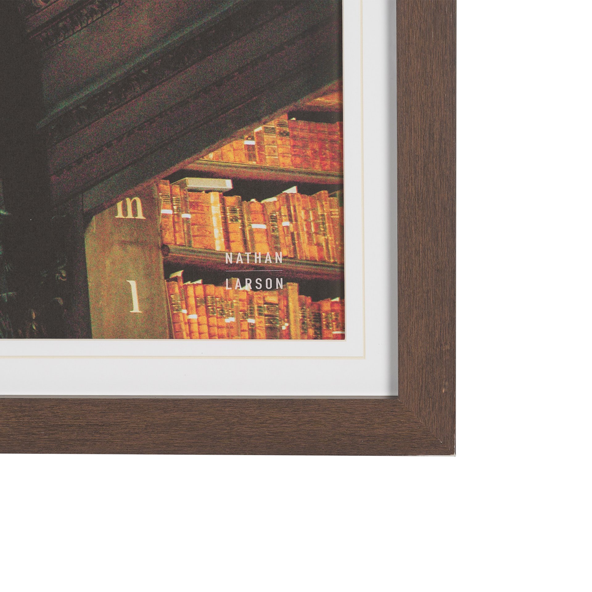 16197 - Trinity Library III by Nathan Larson FramedPhoto Print Matted ...