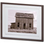8781 - Abandoned Two Story Farm House by Steven Bisig a Framed Photo Art Print Matted under Glass