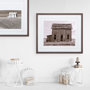 8781 - Abandoned Two Story Farm House by Steven Bisig a Framed Photo Art Print Matted under Glass