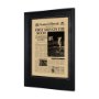 8897 - First Man On The Moon by Vintage Collection Hand Embelished Framed Art Photo Matted under Glass
