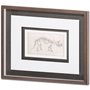 9104 - Custom Dinosaur Study II (MC) by Harper, Ethan a Framed Art Print Matted under Glass