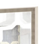 9110 - Silhouette & Pattern V (MC) Jennifer Goldberger Hand Embelished Framed Art Print Matted under Glass