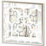 9111 - Silhouette & Pattern VI (MC) Jennifer Goldberger Hand Embelished Framed Art Print Matted under Glass