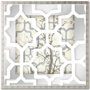 9111 - Silhouette & Pattern VI (MC) Jennifer Goldberger Hand Embelished Framed Art Print Matted under Glass