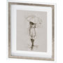 9446 - Rainy Day Rendezvous by Mercana Studio Hand Embelished Textured Framed Art Print Matted under Glass