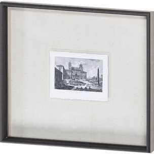 Veduta della Villa Medici (MC) by Piranesi a Framed Art Print Matted under Glass