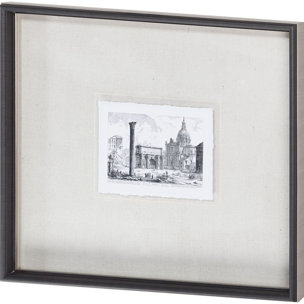 Arco de Settimo Severo (MC) by Piranesi a Framed Art Print Matted under Glass