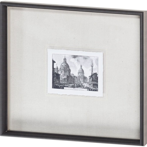 9587 - Veduta della Chiese Madonna (MC) by Piranesi a Framed Art Print Matted under Glass