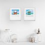 10020 - Miami Beach I by Richard Silver a Framed Photo Art Print Matted under Glass