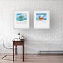 10021 - Miami Beach IV by Richard Silver a Framed Photo Art Print Matted under Glass
