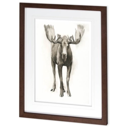 10024 - Majestic Wildlife I by Grace Popp a Framed Art Print Matted under Glass