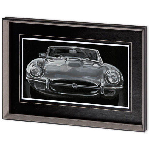 10044 - European Sports Car I by Ethan Harper a Framed Art Print Matted under Glass