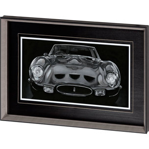 European Sports Car II by Ethan Harper a Framed Art Print Matted under Glass