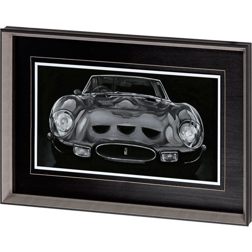 10045 - European Sports Car II by Ethan Harper a Framed Art Print Matted under Glass