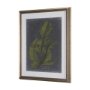 10132 - Foliage Dramatique I by Vision Studio Hand Embellished Textured Framed Art Print Matted under Glass