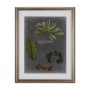 10137 - Foliage Dramatique VI by Vision Studio Hand Embellished Textured Framed Art Print Matted under Glass