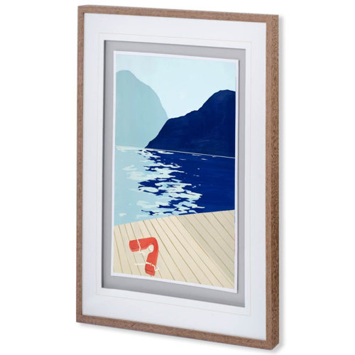 10139 - Safety First by Dimond, David a Framed Art Print Matted under Glass