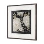 10210 - Garden Noir I by June Erica Vess a Hand Embellished Textured Framed Art Print Matted under Glass