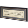 10301 - Custom Arrow Schematic I (MC) by Ethan Harper Hand Embellished Framed Art Print Matted under Glass