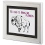 10304 - Bison by Marie, Natasha a Framed Art Print Matted under Glass