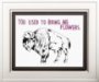 10304 - Bison by Marie, Natasha a Framed Art Print Matted under Glass