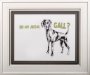 10305 - Weimaraner by Marie, Natasha a Framed Art Print Matted under Glass