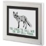 10308 - Fox by Marie, Natasha a Framed Art Print Matted under Glass
