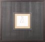 10312 - Contour Figure 2 by Stefano Altamura a Hand Embellished Textured Framed Art Print Matted under Glass