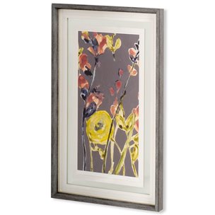 Anemone & Coral II by Jennifer Goldberger a Framed Art Print Matted under Glass