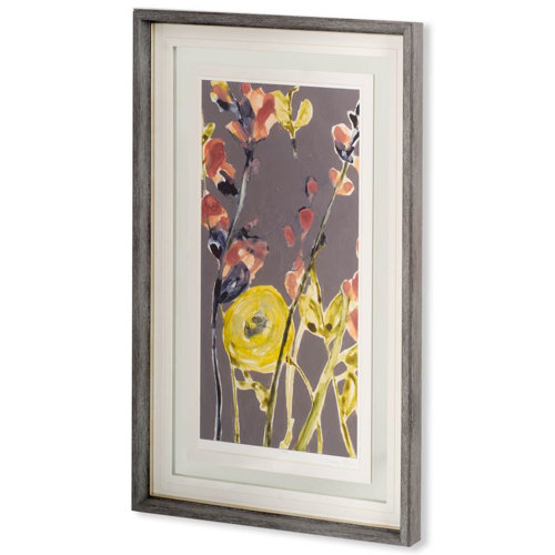 10364 - Anemone & Coral II by Jennifer Goldberger a Framed Art Print Matted under Glass