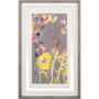 10364 - Anemone & Coral II by Jennifer Goldberger a Framed Art Print Matted under Glass