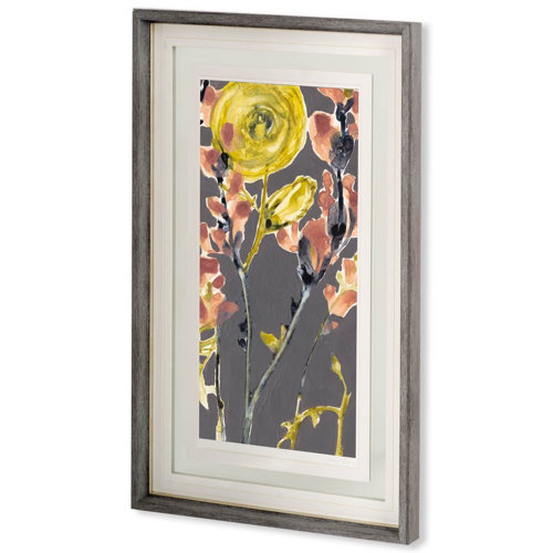 10365 - Anemone & Coral II by Jennifer Goldberger a Framed Art Print Matted under Glass