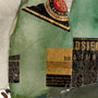 10456 - After the Bubbly II by Samuel Dixon a Hand Embellished Textured Framed Art Print Matted under Glass