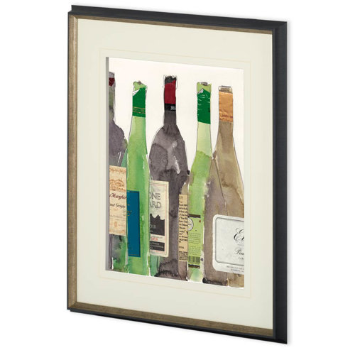 10457 - Dinner Party I by Samuel Dixon a Hand Embellished Textured Framed Art Print Matted under Glass