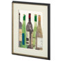 10457 - Dinner Party I by Samuel Dixon a Hand Embellished Textured Framed Art Print Matted under Glass