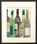 10457 - Dinner Party I by Samuel Dixon a Hand Embellished Textured Framed Art Print Matted under Glass