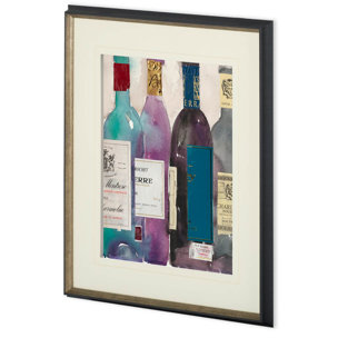 Dinner Party II by Samuel Dixon a Hand Embellished Textured Framed Art Print Matted under Glass