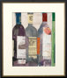 10459 - Dinner Party III by Samuel Dixon a Hand Embellished Textured Framed Art Print Matted under Glass