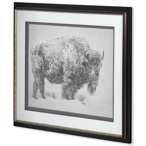 10480 - In The Storm by WINK GAINES a Hand Embellished Textured Framed Art Photograph Matted under Glass