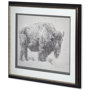 10480 - In The Storm by WINK GAINES a Hand Embellished Textured Framed Art Photograph Matted under Glass
