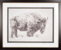 10480 - In The Storm by WINK GAINES a Hand Embellished Textured Framed Art Photograph Matted under Glass