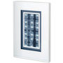 10488 - Shibori I by Chariklia Zarris a Framed Art Print Matted under Glass