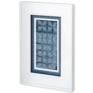Shibori IV by Chariklia Zarris a Framed Art Print Matted under Glass