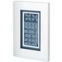 10491 - Shibori IV by Chariklia Zarris a Framed Art Print Matted under Glass