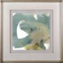 10511 - Agate Gesture I by June Vess a Hand Embellished Textured Framed Art Print Matted under Glass
