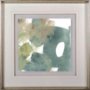 10512 - Agate Gesture II by June Vess a Hand Embellished Textured Framed Art Print Matted under Glass