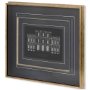 10526 - Vintage Facade Blueprint I by H. Hulsburgh a Framed Art Print Matted under Glass
