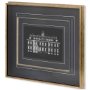 10529 - Vintage Facade Blueprint IV by H. Hulsburgh a Framed Art Print Matted under Glass