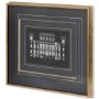 10531 - Vintage Facade Blueprint VI by H. Hulsburgh a Framed Art Print Matted under Glass