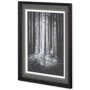 10572 - Lowland Winter Forest No 13, Tiger Mountain by Bisig, Steve a Framed Photo Art Print Matted under Gl